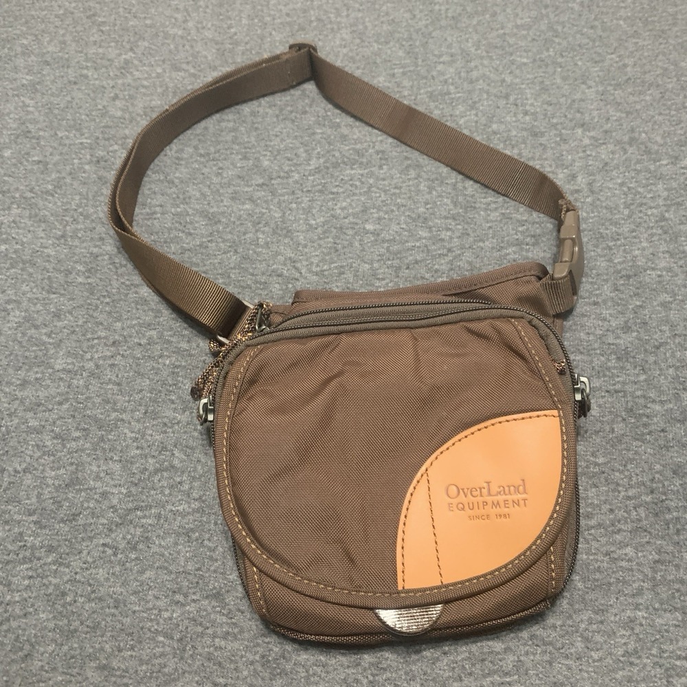 Overland Equipment Bayliss Crossbody Waist Pack Bag Coffee Bean